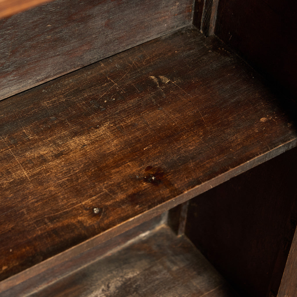 英国 クラシック ブックケース 食器棚