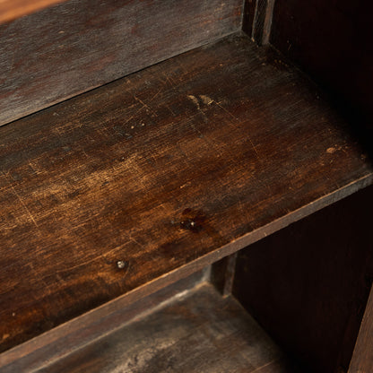 英国 クラシック ブックケース 食器棚