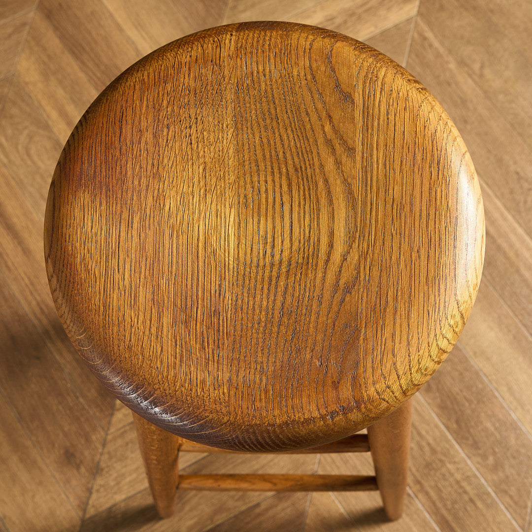 イギリス ヴィンテージ ハイ スツール