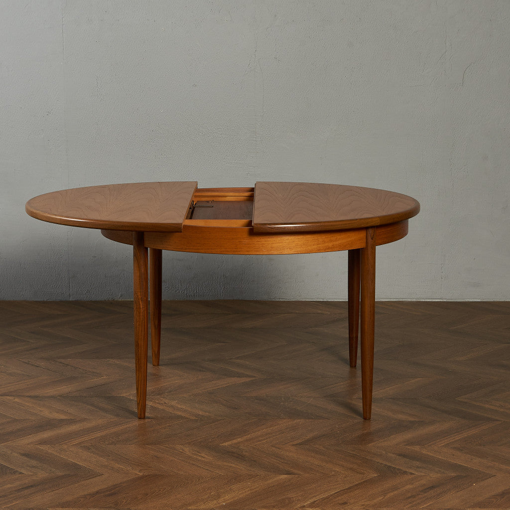 エクステンション ラウンド ダイニングテーブル