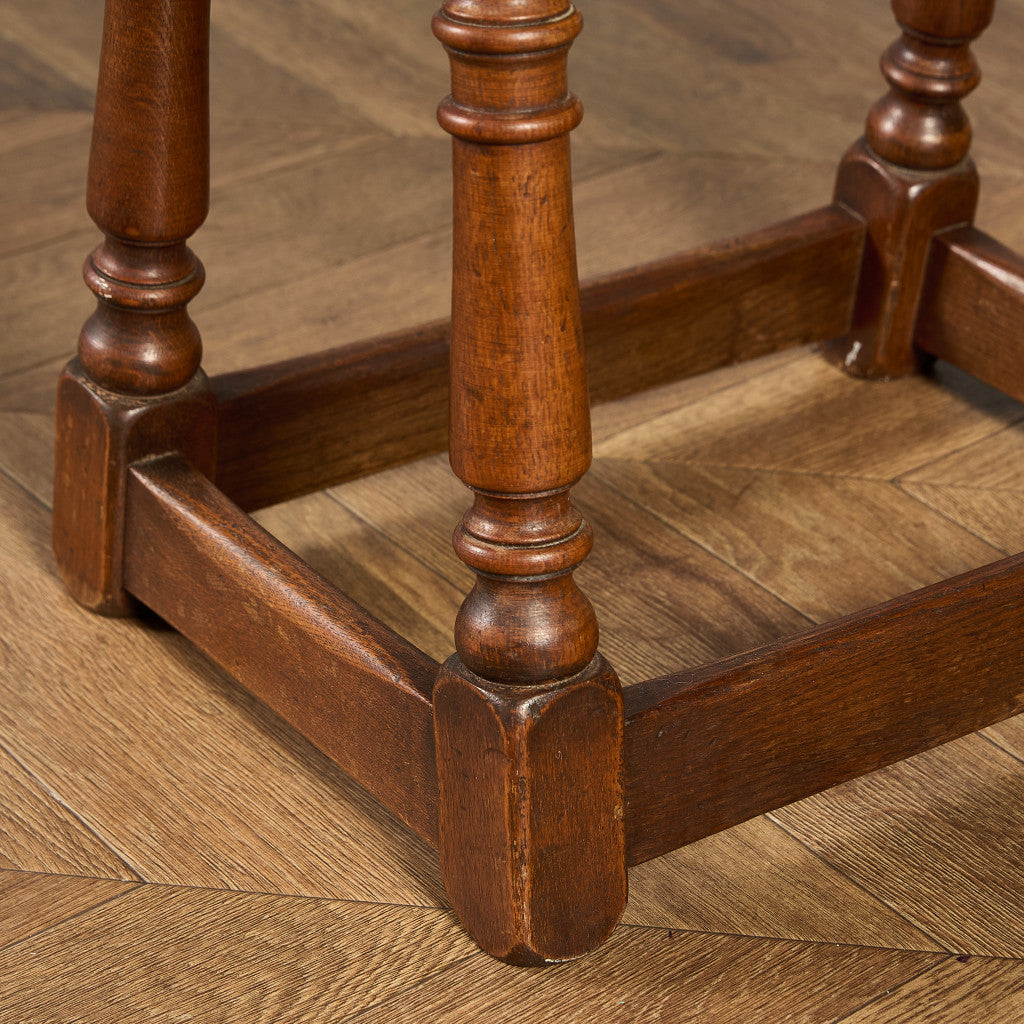 英国 クラシック ターントップ ドロップリーフ サイドテーブル