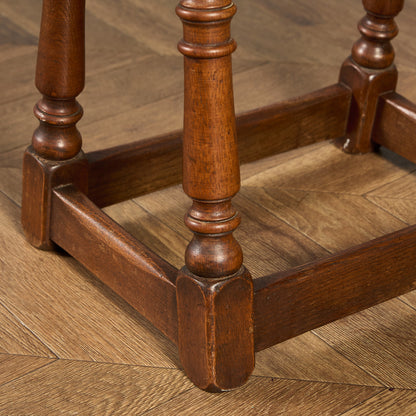 英国 クラシック ターントップ ドロップリーフ サイドテーブル