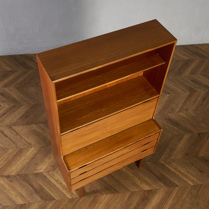 ヴィンテージ ビューローブックケース ウォールユニット