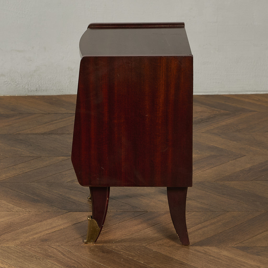 英国 ヴィンテージ ベッドサイド キャビネット