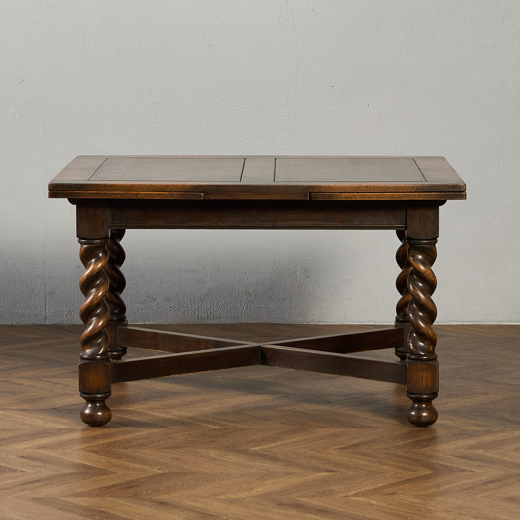 英国 クラシック ドローリーフ ダイニングテーブル