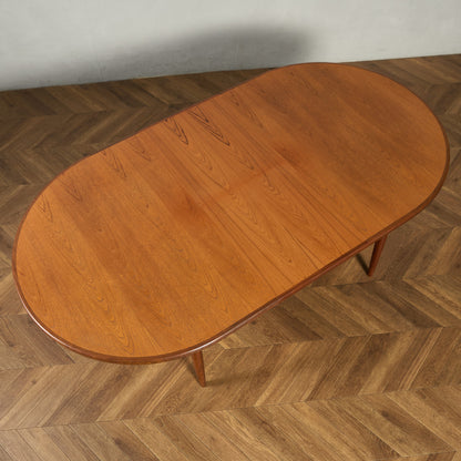 ヴィンテージ エクステンション オーバルダイニングテーブル