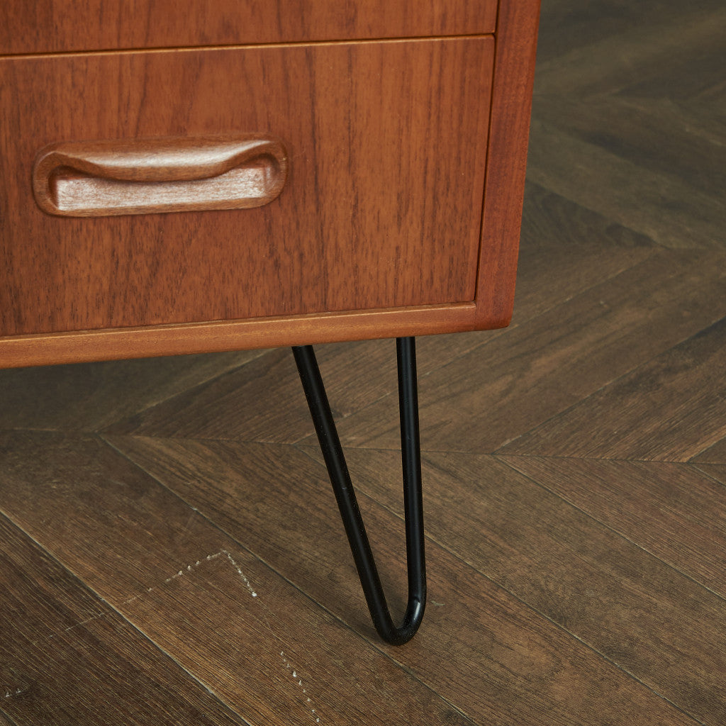 ジープラン G-PLAN Fresco 3段チェスト/カスタム アイアンレッグ