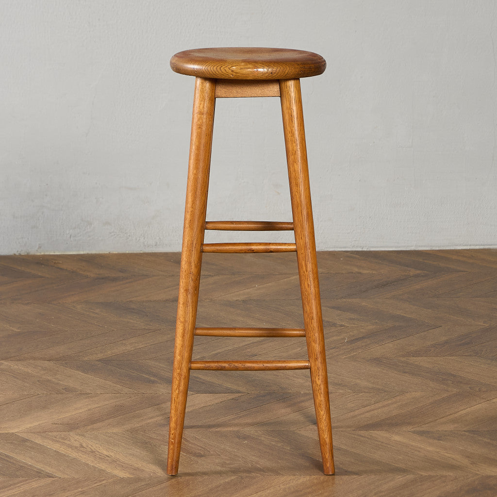 イギリス ヴィンテージ ハイ スツール