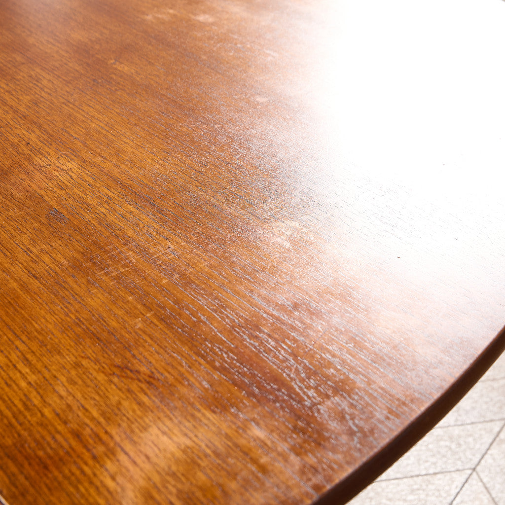 英国 ヴィンテージ オーバル ロング ダイニングテーブル #94160