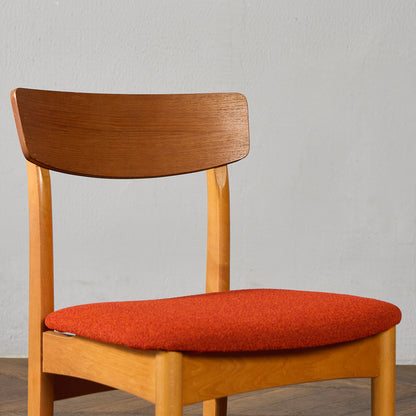 英国 ヴィンテージ ダイニングチェア 座面張替え済み