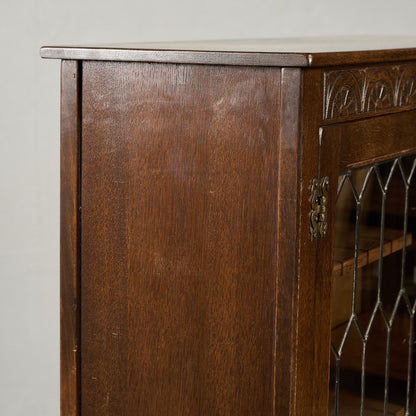 英国 クラシック オーク材 ブックケース