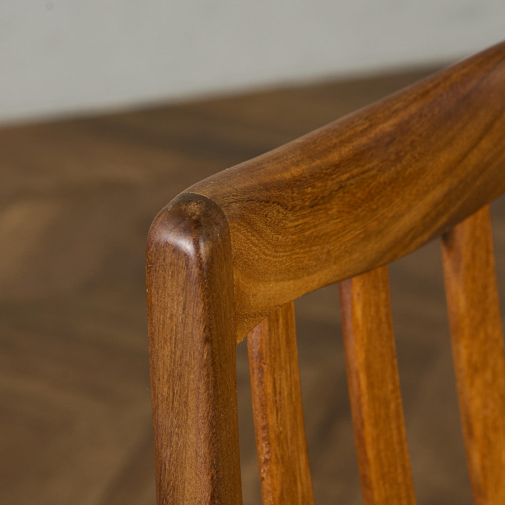 スラットバックチェア 座面張替え済み