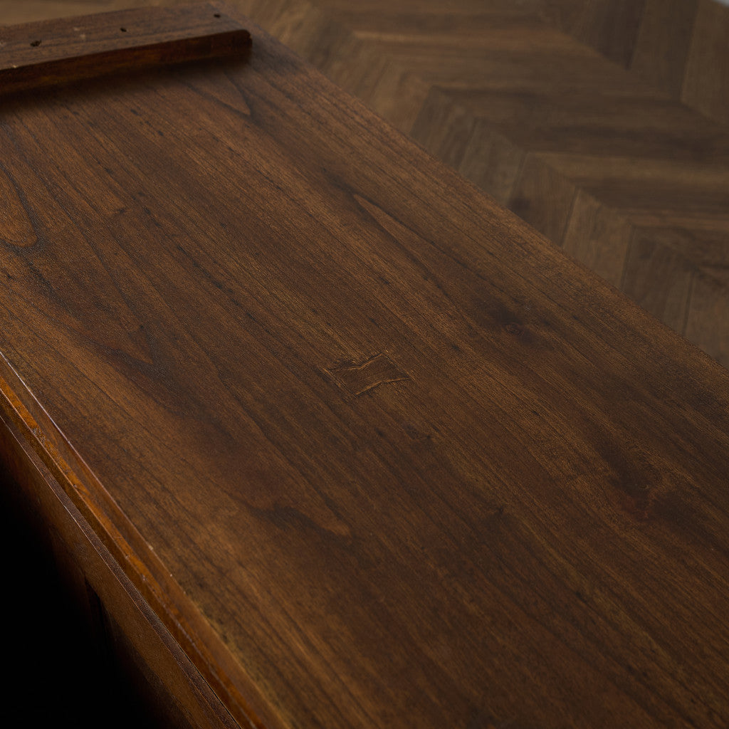 英国 クラシック オーク ブランケットボックス