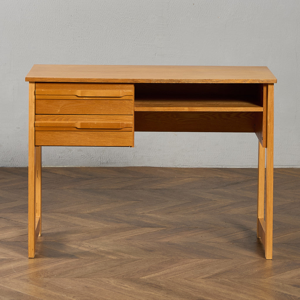 英国 ヴィンテージ 片袖 デスク