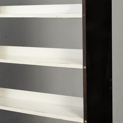 英国製 インダストリアル オープン スチール シェルフ