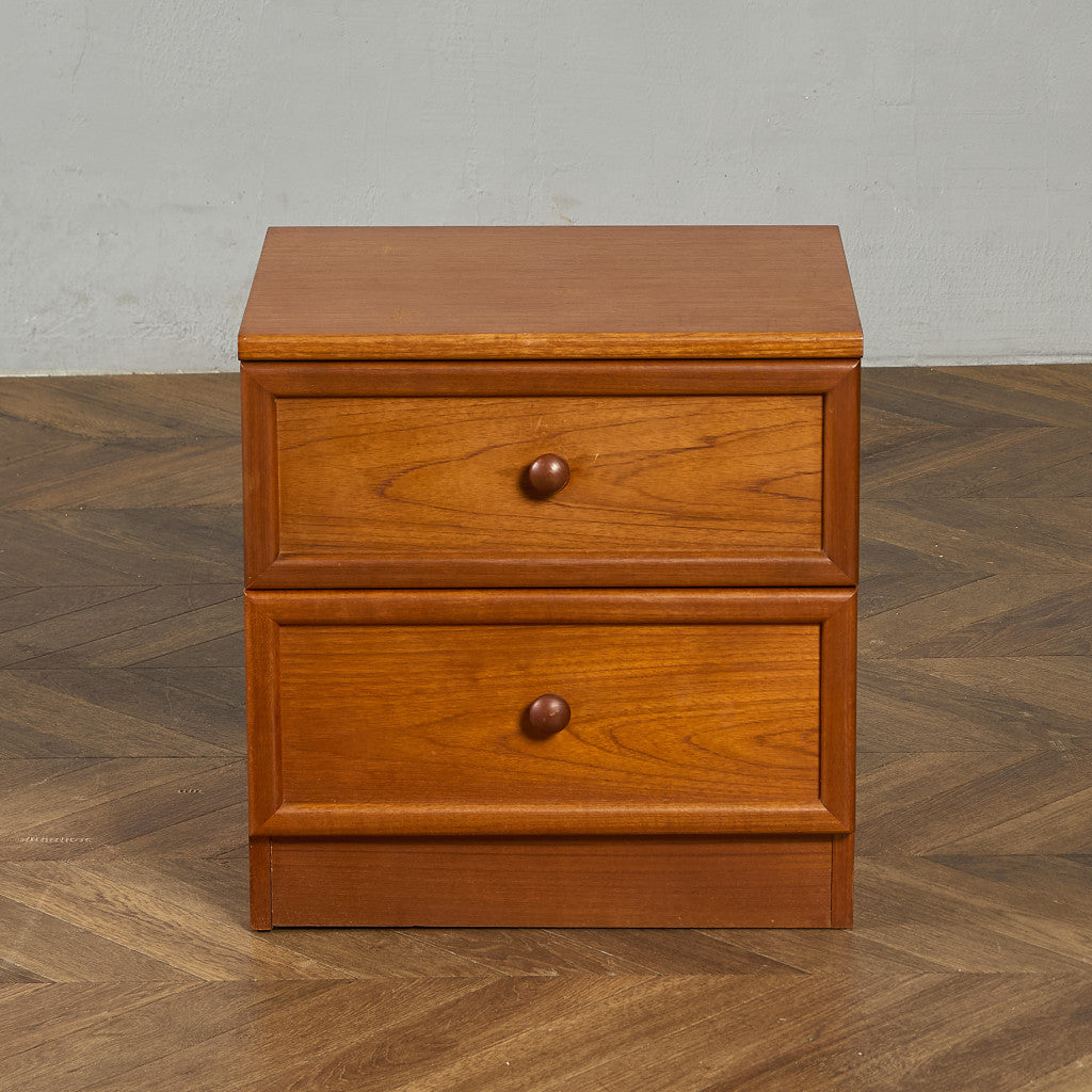 Albany ヴィンテージ 2段サイドチェスト (2673D)