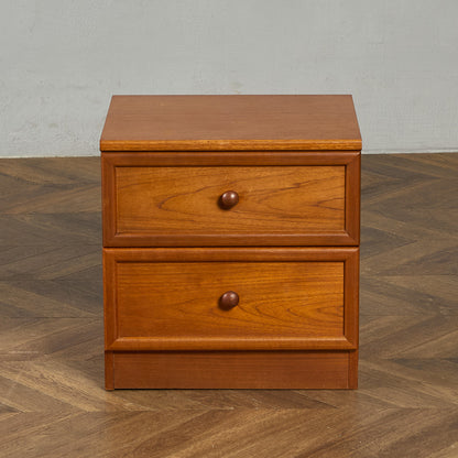 Albany ヴィンテージ 2段サイドチェスト (2673D)