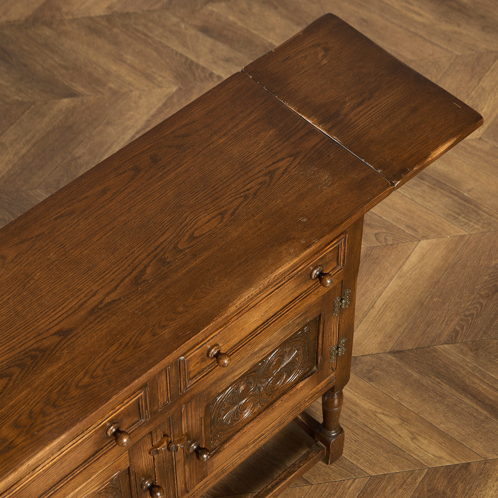 英国 クラシック 拡張天板付き サイドボード