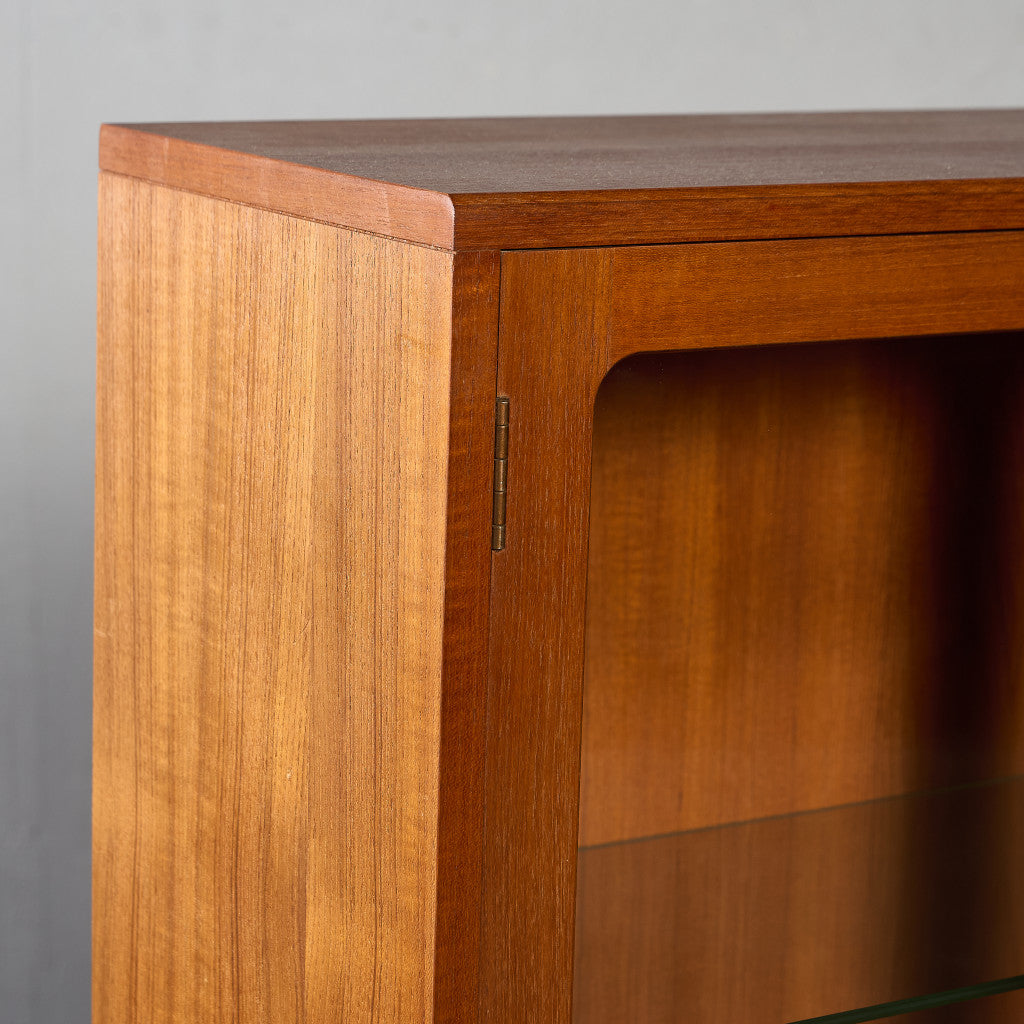 Fresco ガラス ブックケース カスタム アイアン ヘアピンレッグ