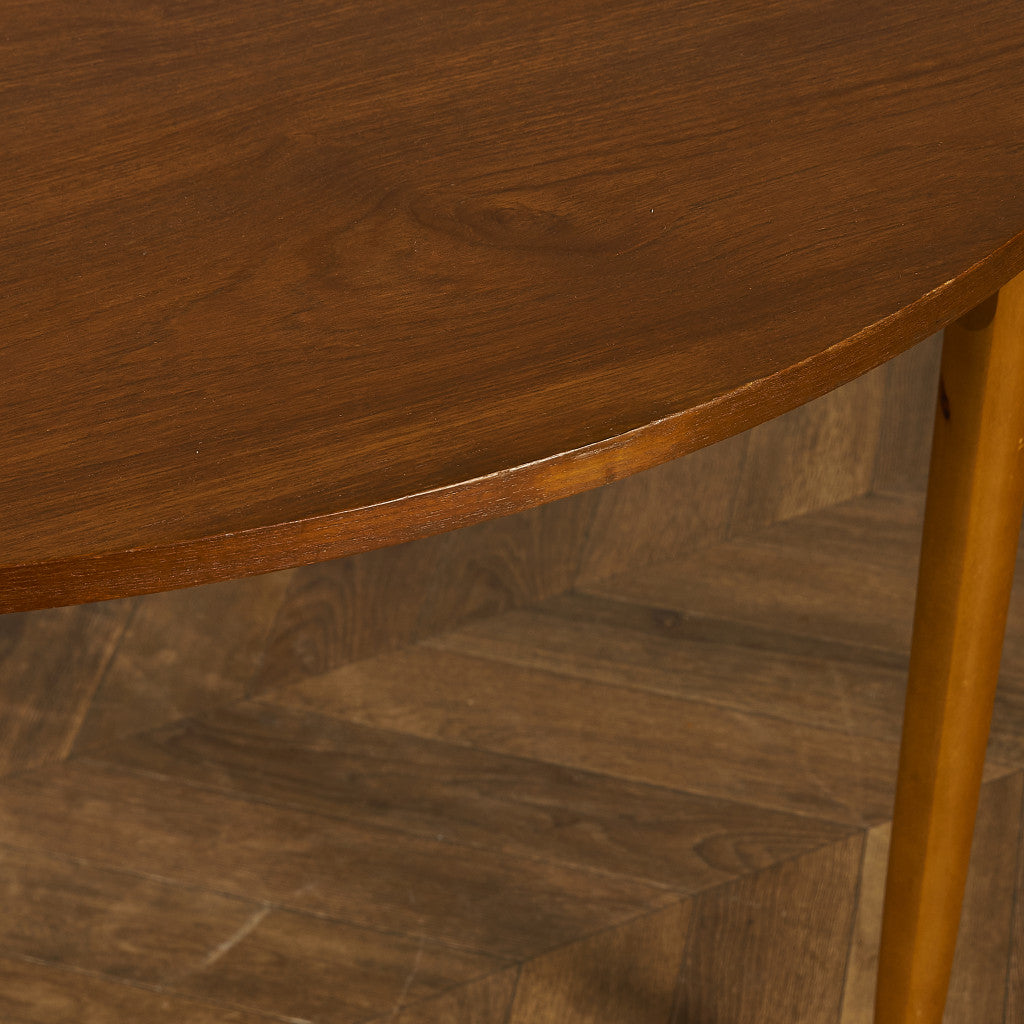 英国 ヴィンテージ ラウンド ダイニングテーブル #89640