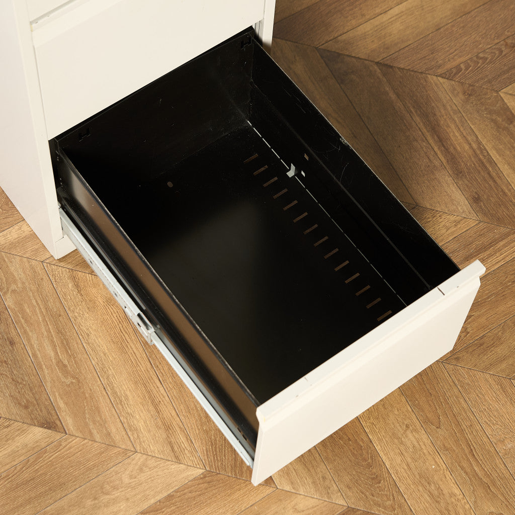 ヴィンテージ 4段 メタル キャビネット