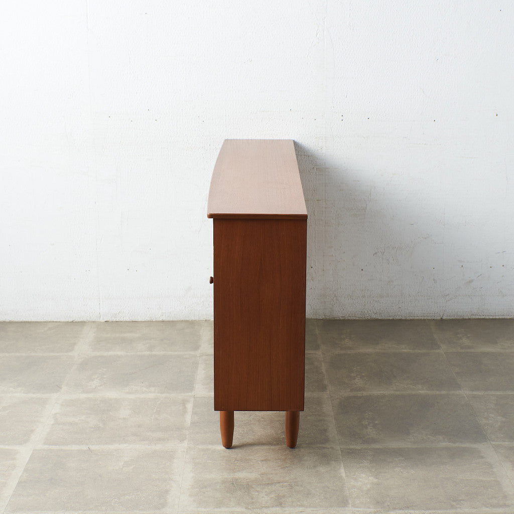 ヴィンテージ ナロー ガラスキャビネット #69204 – camori