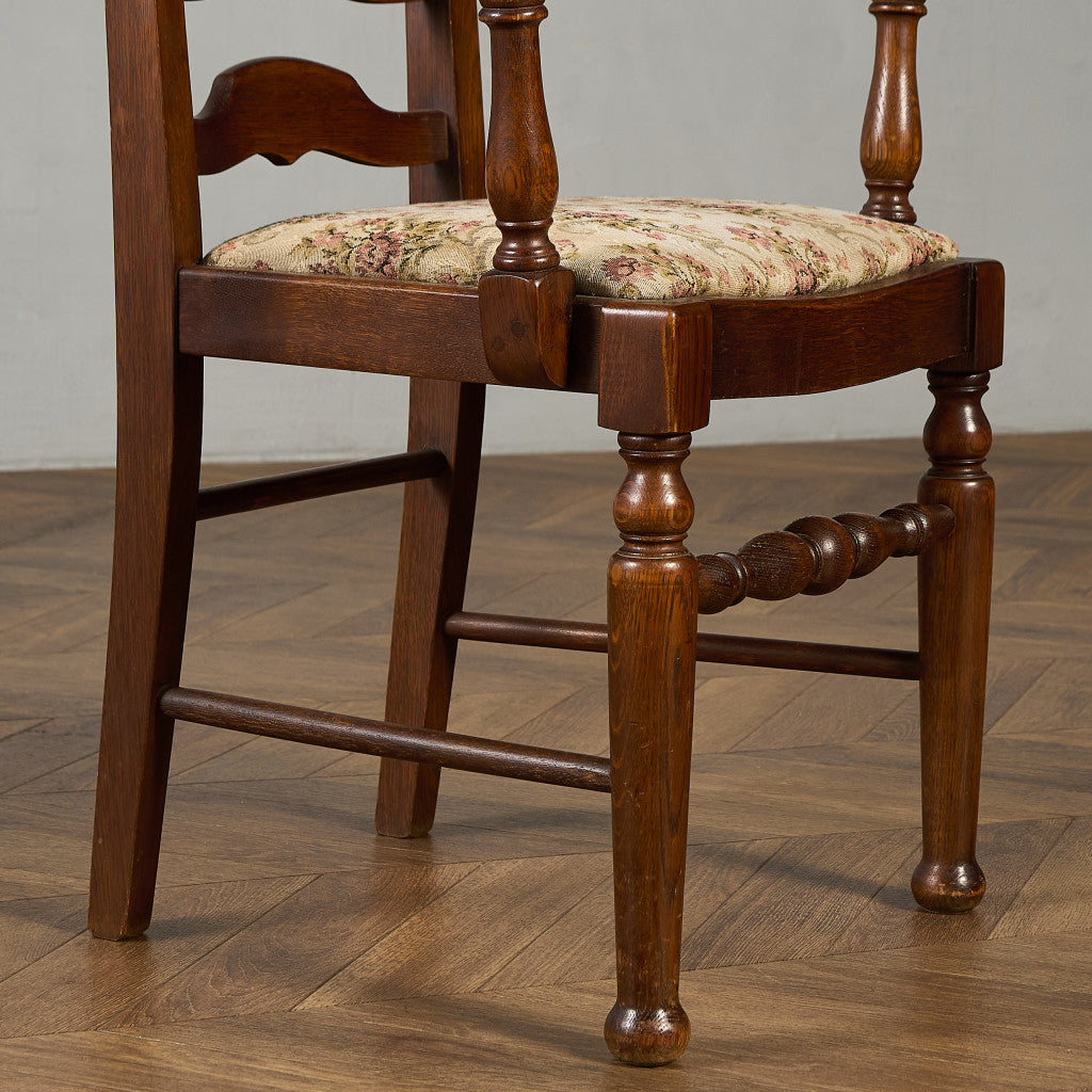 英国 クラシック ラダーバック アームチェア