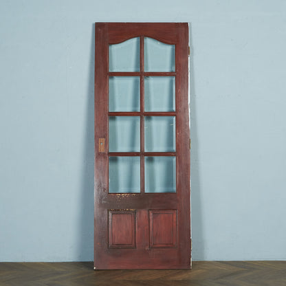 British antique painted wooden door #60600