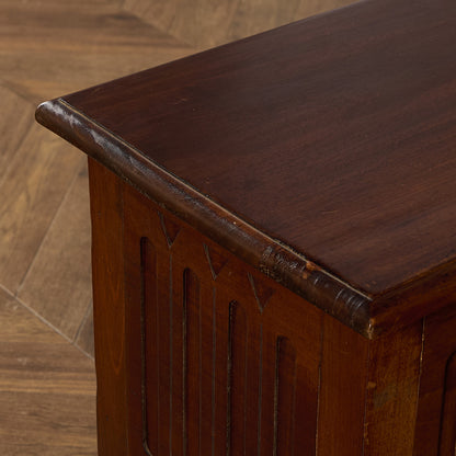 英国 クラシック オーク サイド キャビネット