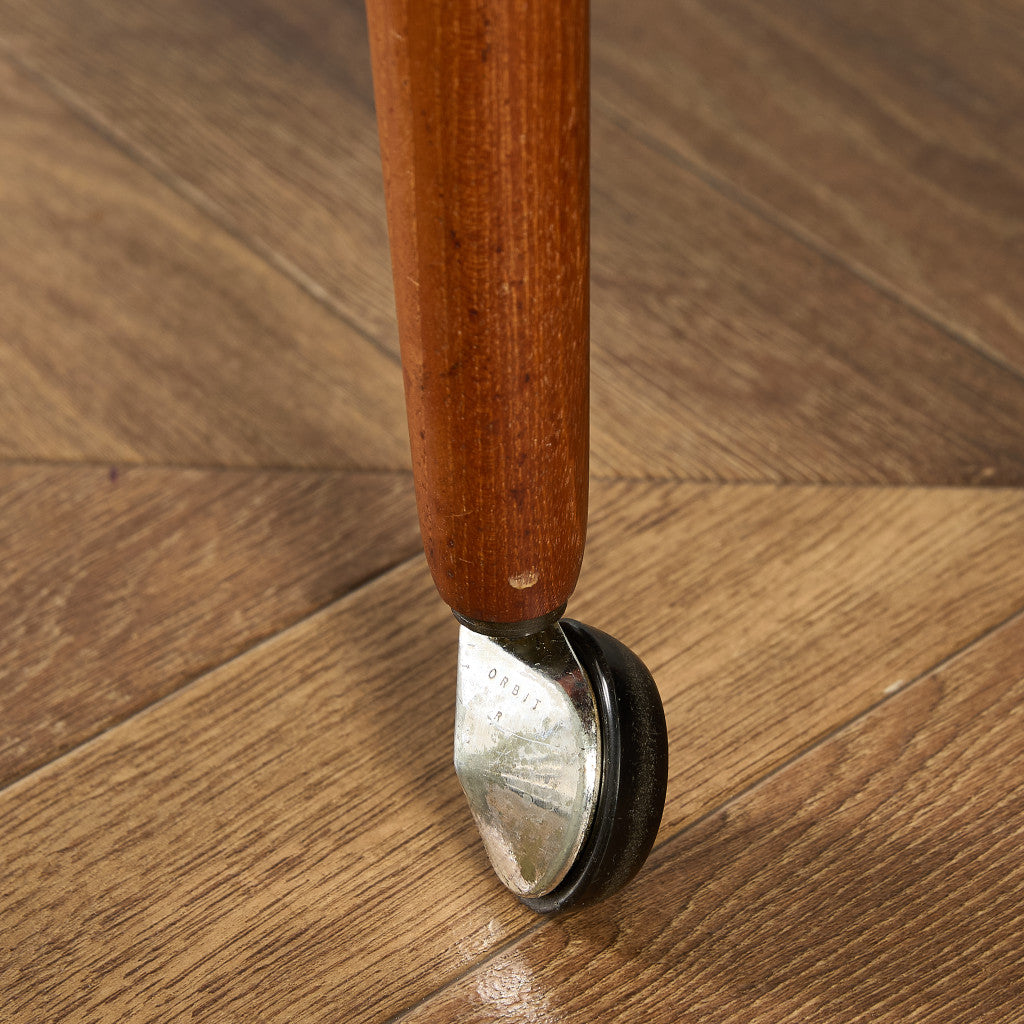 英国 ヴィンテージ ターンリーフ ティートロリー