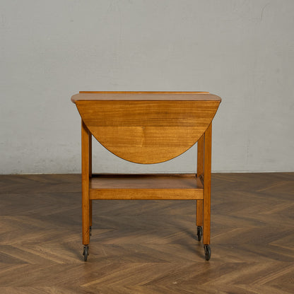 英国 ヴィンテージ ドロップリーフ トロリー ワゴン