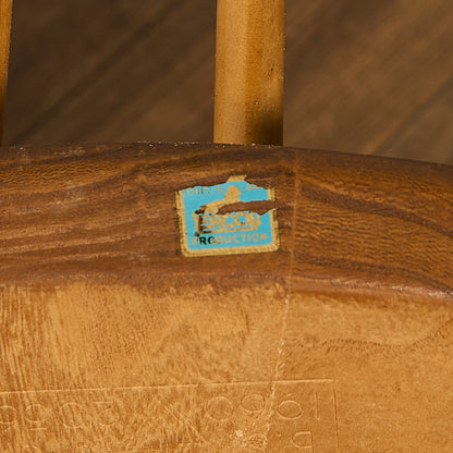 アーコール ERCOL ヴィンテージ クエーカー アームチェア ネイビーブルーラベル #89764