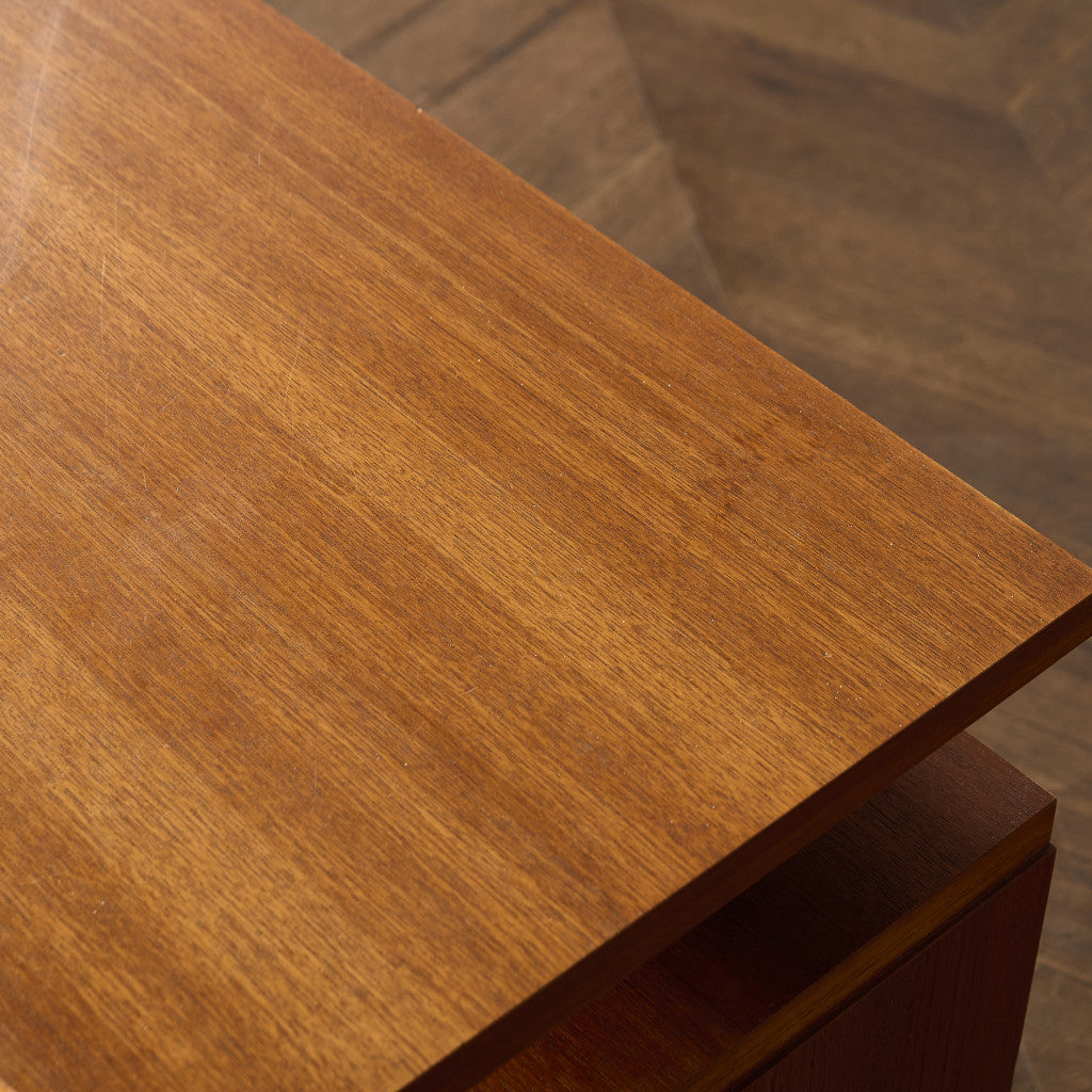 Quadrille ヴィンテージ デスク 両袖デスク