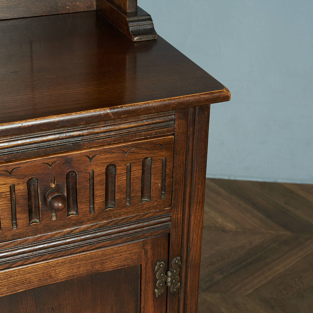 オーク材 ウェルシュドレッサー / 食器棚