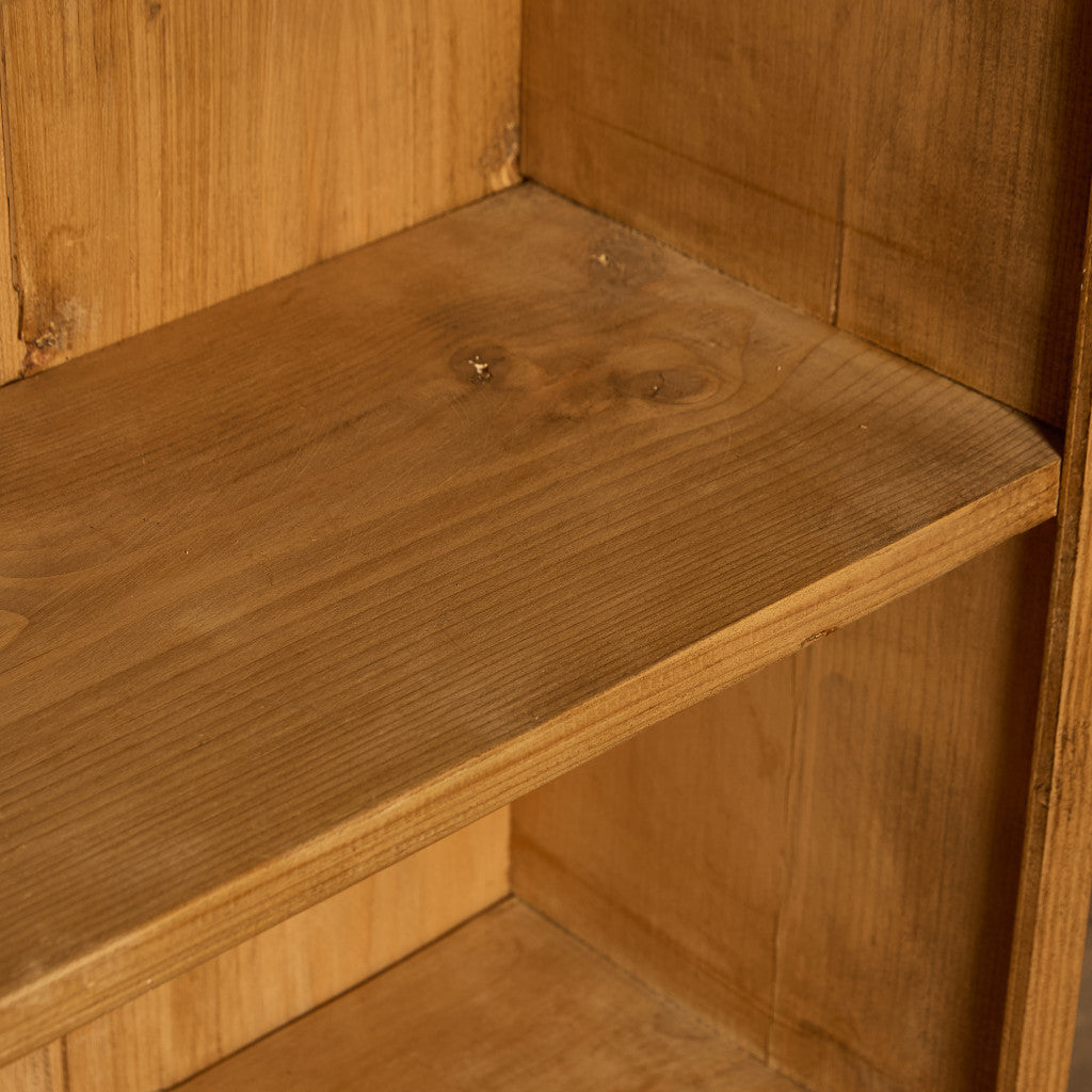 カントリー スタイル パイン材 ブックシェルフ