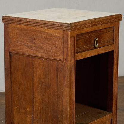 英国 クラシック 大理石 サイドキャビネット #96636