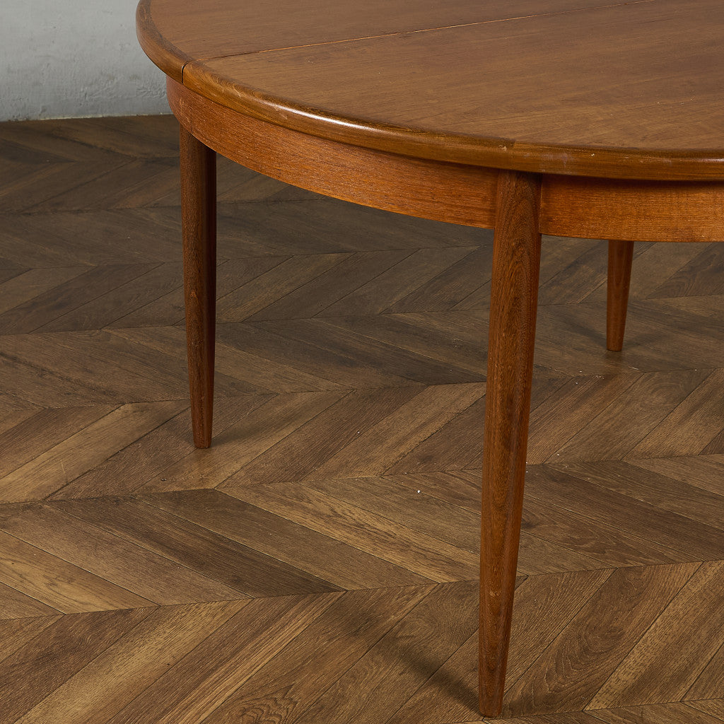 エクステンション ラウンド ダイニングテーブル