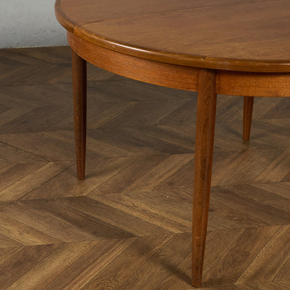 エクステンション ラウンド ダイニングテーブル