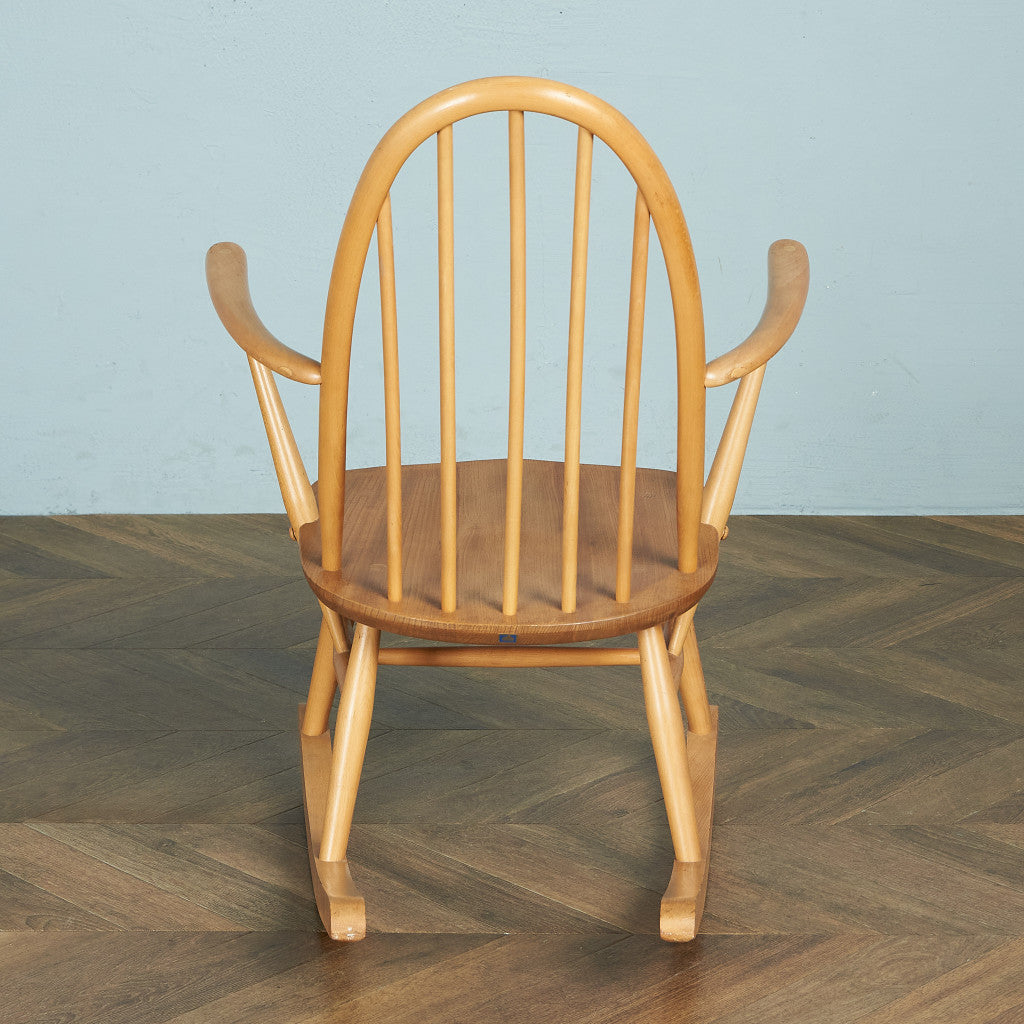 74414][アーコール ERCOL]ヴィンテージ クエーカーロッキングチェア / ブルーラベル – camori ヴィンテージ 家具・北欧インテリアの通販サイト