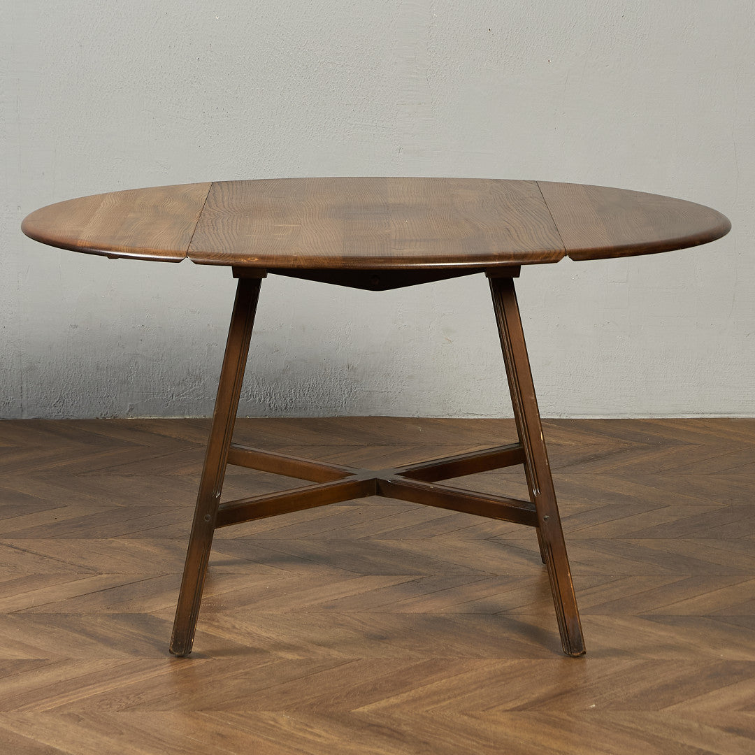 ERCOL(アーコール) ヴィンテージ　ドロップリーフテーブル ビンテージ家具 | ERCOL アーコール ドロップリーフテーブル - Q'S