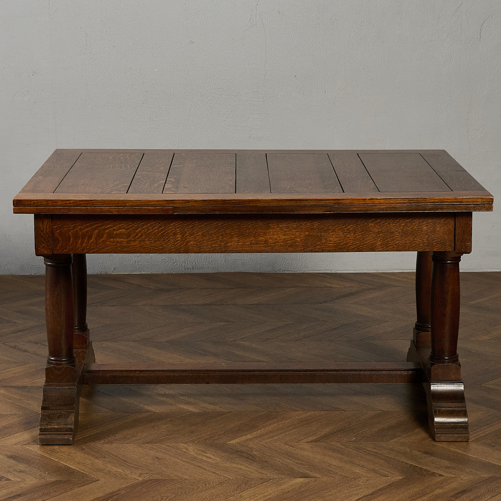 英国 クラシック ドローリーフ ロング ダイニングテーブル