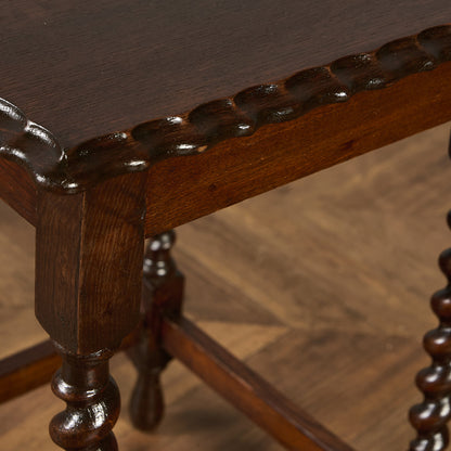 英国 クラシック バーリーシュガーツイスト サイドテーブル