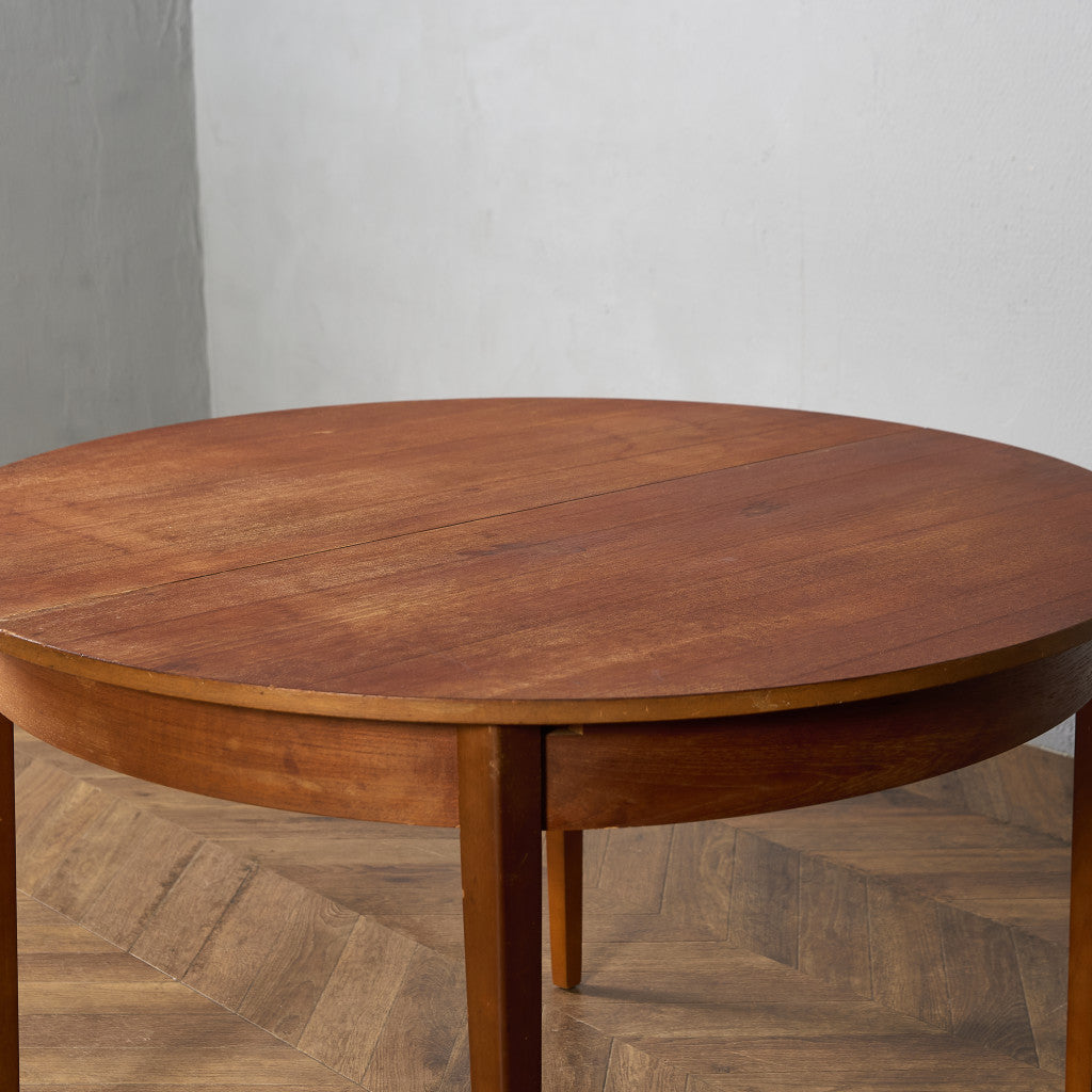 英国 ヴィンテージ ラウンド ダイニングテーブル #89660