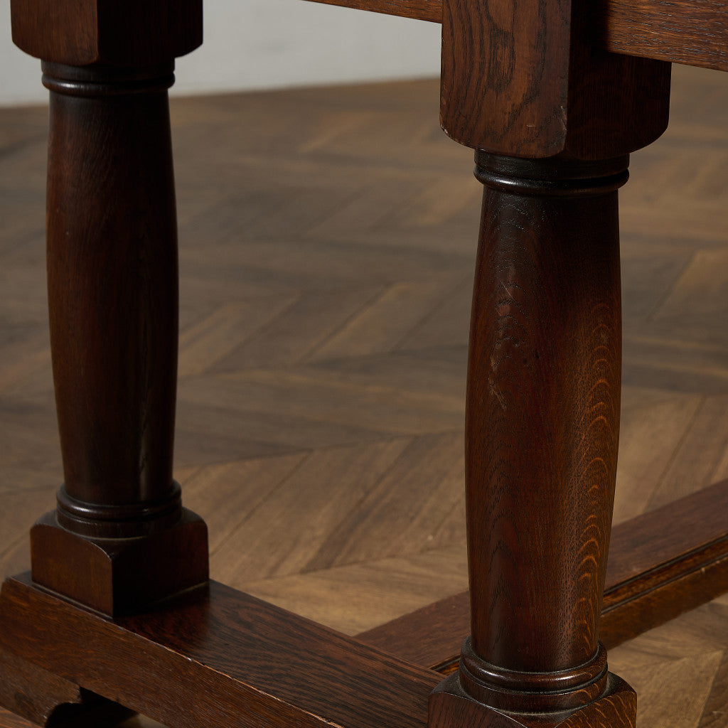 英国 クラシック ドローリーフ ロング ダイニングテーブル