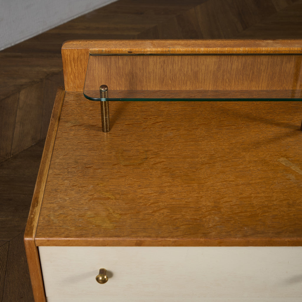 Chinese white ヴィンテージ ドレッシングチェスト 初期ゴールドラベル