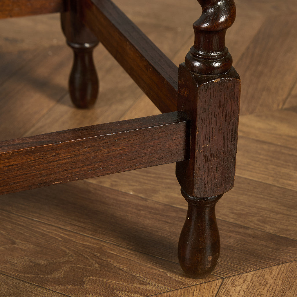 英国 クラシック バーリーシュガーツイスト サイドテーブル