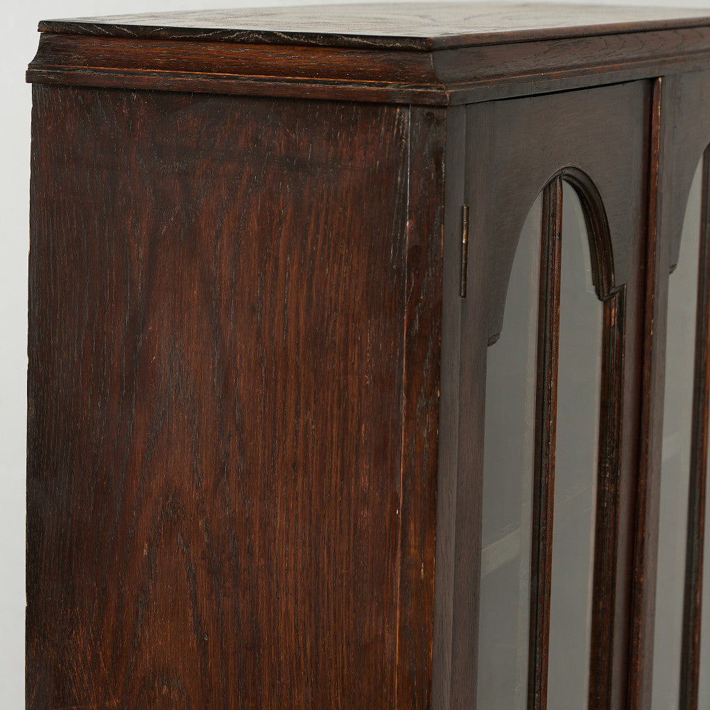 英国 クラシック ブックケース 食器棚