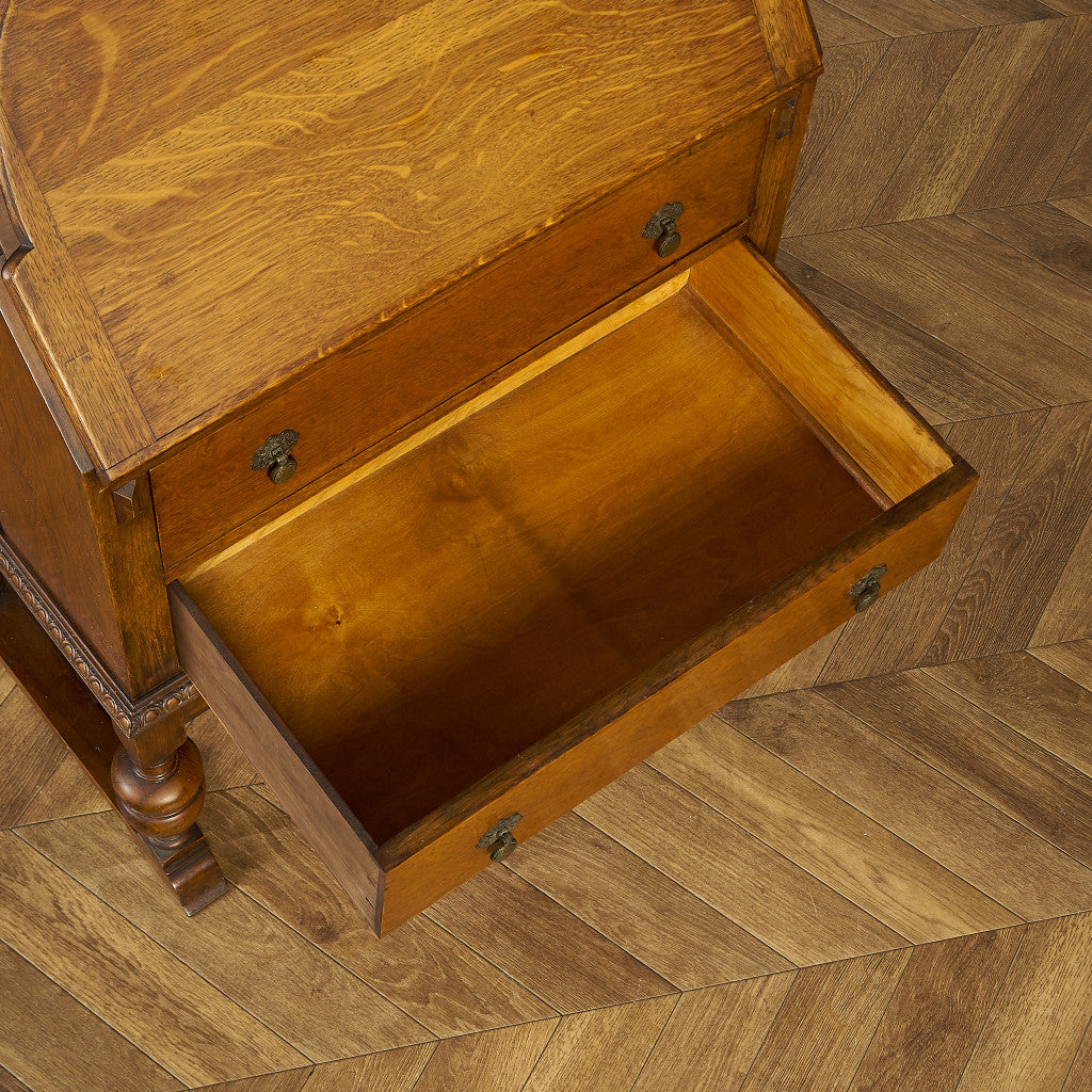 英国 クラシック ライティングビューロー #89956