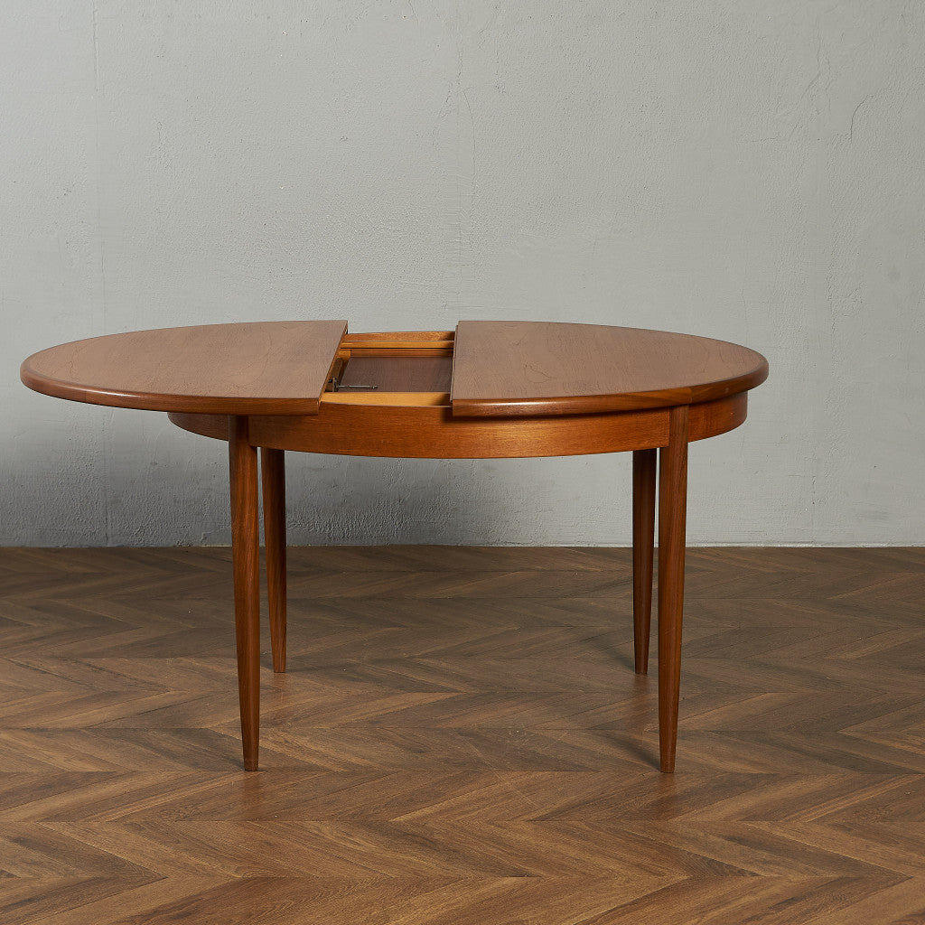 エクステンション ラウンド ダイニングテーブル