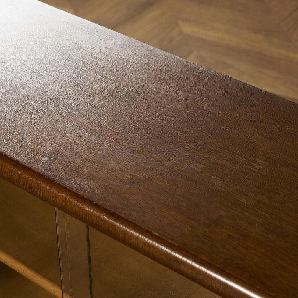 英国 クラシック ブックケース 食器棚 #90064